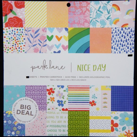 12x12 Scrapbook Paper 24 Cardstock Pride Rainbow LGBT Happy Day Hearts Flag June - Picture 10 of 10